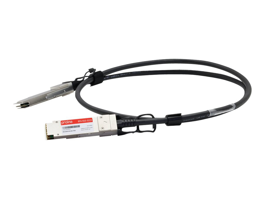 Proline Mellanox® MC2309130-002 Compatible TAA Compliant 10GBase-CU QSFP+ to SFP+ Direct Attach Cable (Passive Twinax,