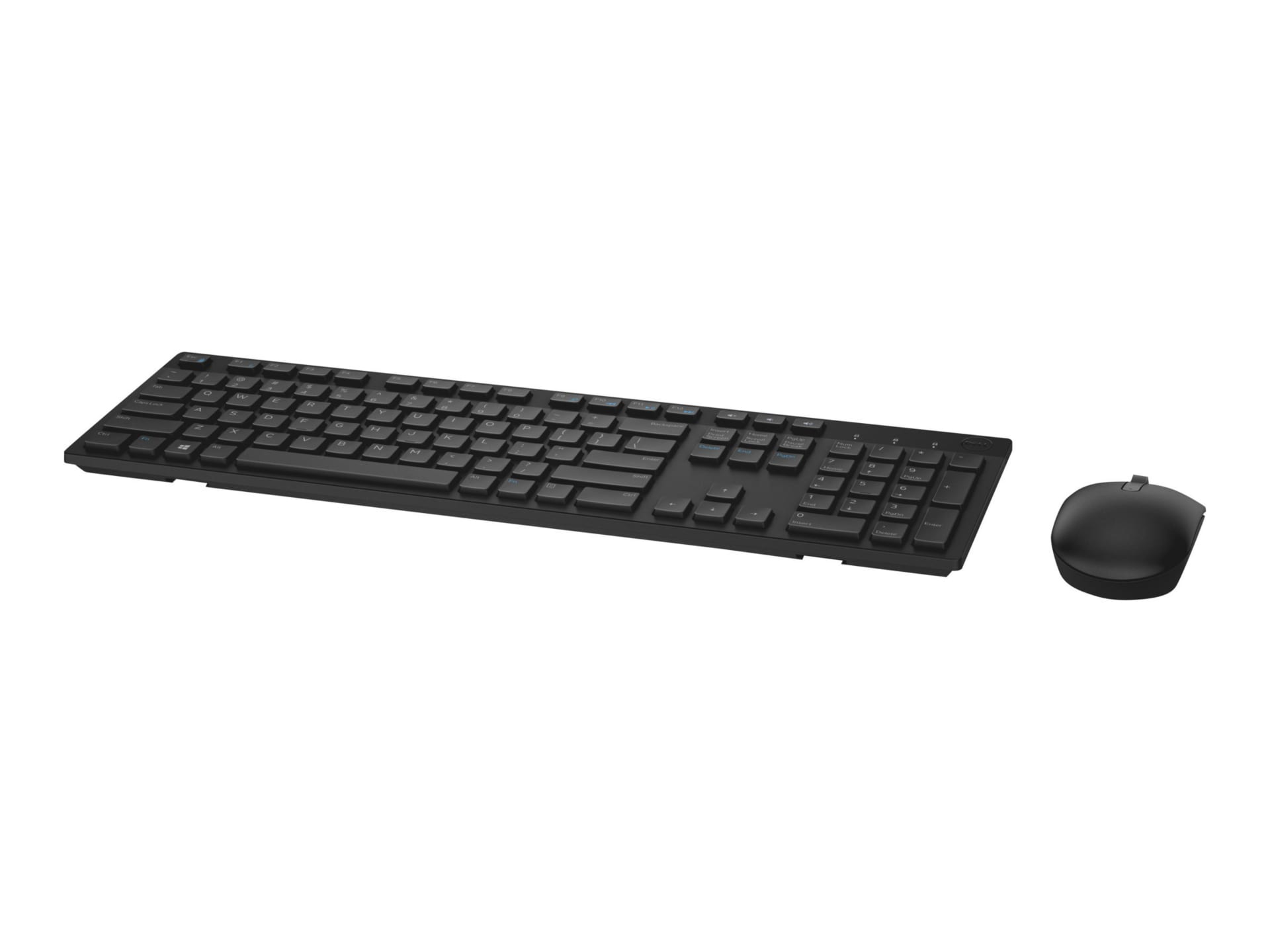 Dell KM636 - keyboard and mouse set - black - wireless