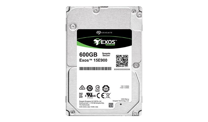 Seagate Exos 15E900 ST600MP0006 - disque dur - 600 Go - SAS 12Gb/s