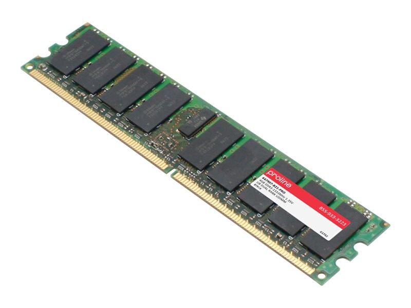 Proline - DDR3 - module - 4 GB - DIMM 240-pin - 1333 MHz / PC3-10600 - unbu
