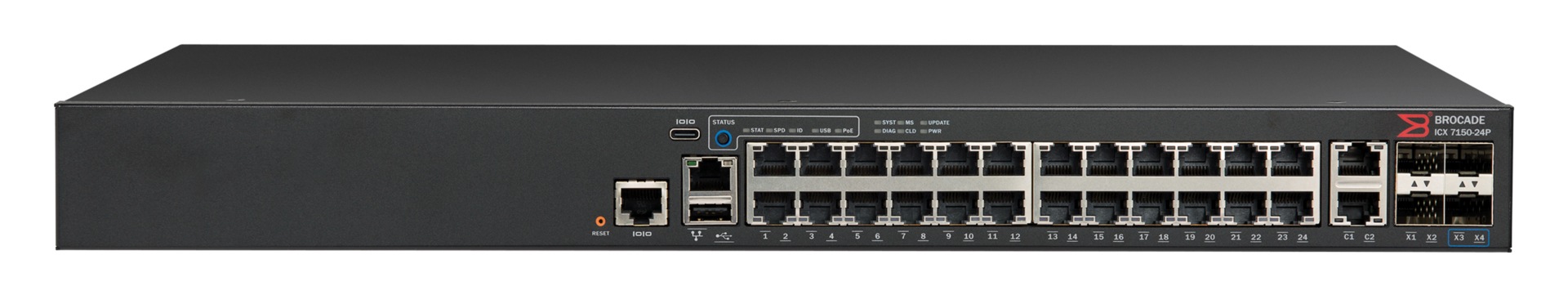 Ruckus ICX 7150-24P - switch - 24 ports - managed - rack-mountable