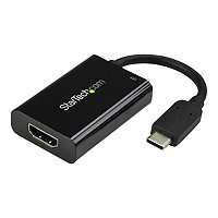 StarTech.com USB C to HDMI 2.0 Adapter 4K 60Hz - 60W PD Passthrough - USB Type-C to HDMI Converter