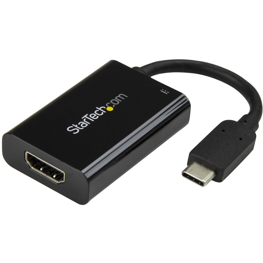 Thumbnail 4 of 8 for StarTech.com USB C to HDMI 2.0 Adapter 4K 60Hz - 60W Power Delivery Passthrough - USB Type-C to HDMI Video Converter