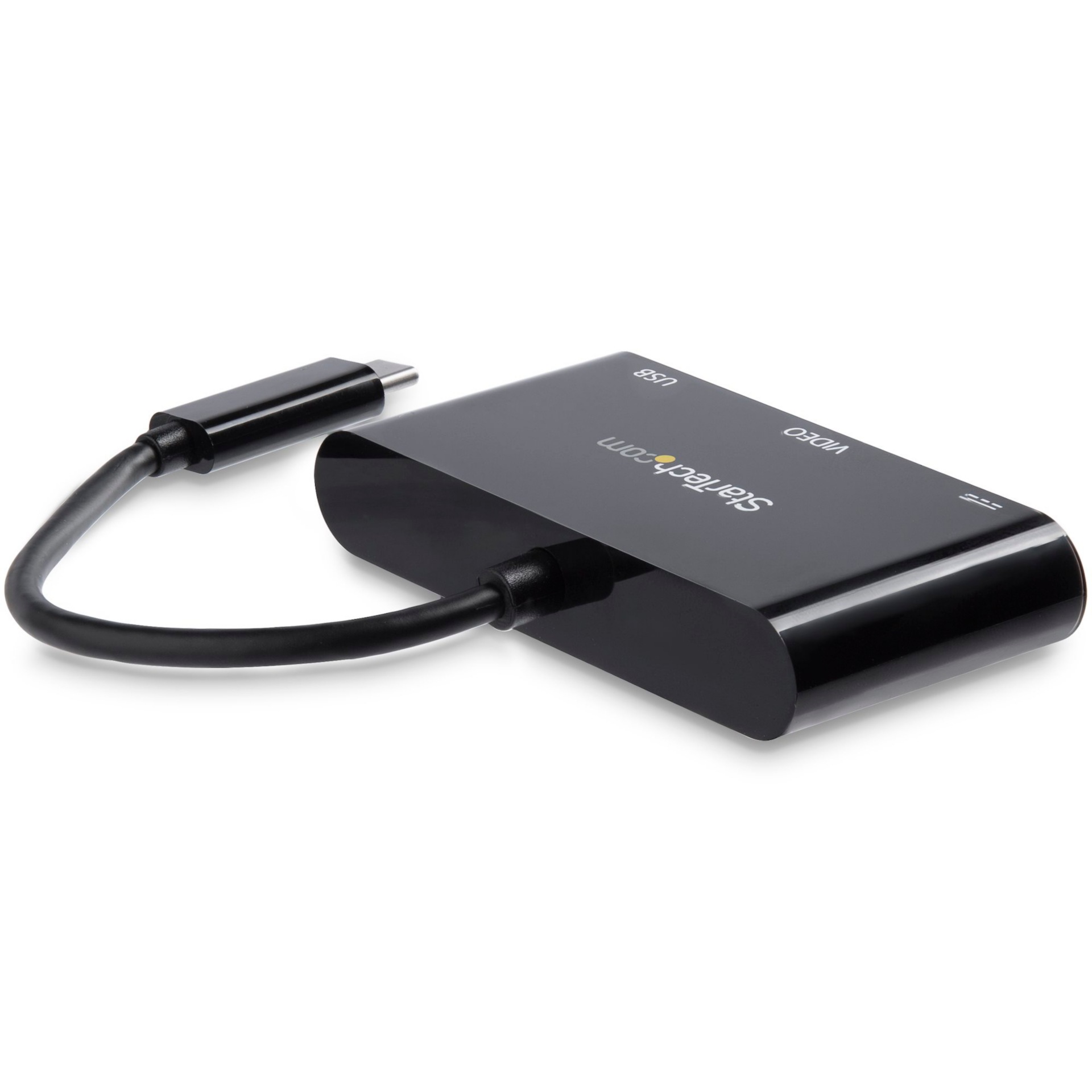 Thumbnail 3 of 6 for StarTech.com USB-C VGA Multiport Adapter - USB-A Port - with Power Delivery (USB PD) - USB C Adapter Converter - USB C