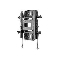 Chief Fusion Small Single-Stud Tilt Wall Mount - For Displays 24-42" - Black