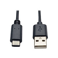 Eaton Tripp Lite Series USB-A to USB-C Cable, USB 2.0, (M/M), 3 ft. (0.91 m) - USB-C cable - 24 pin USB-C to USB - 91.4