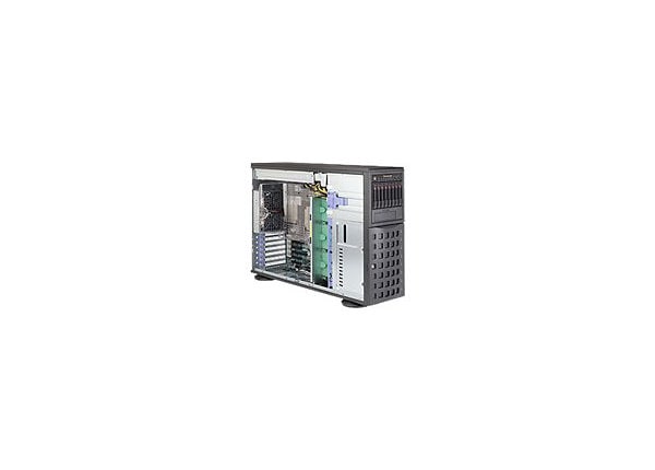 Supermicro SuperServer 7048R-C1R4+ - tower - no CPU - 0 MB - 0 GB