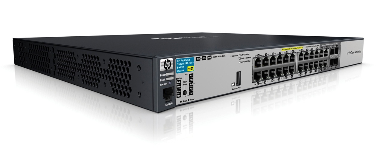 HPE 3500 24G Power Over Ethernet Switch
