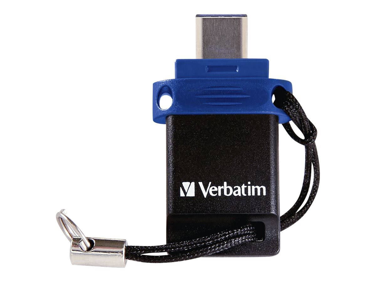 Verbatim Store 'n' Go Dual USB Flash Drive for USB-C Devices - clé USB - 16 Go