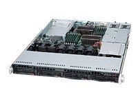 Supermicro SC815 TQ-R500UB - rack-mountable - 1U - extended ATX