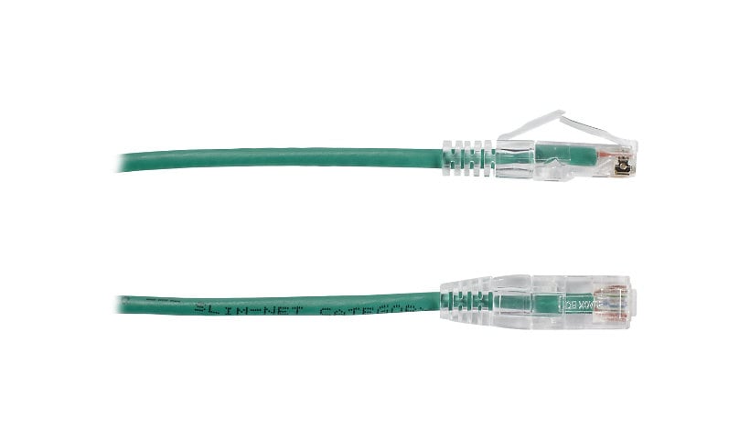 Black Box Slim-Net patch cable - 2 ft - green