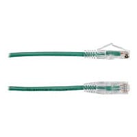 Black Box 2ft Slim-Net CAT6A Green 28AWG 250Mhz UTP Snagless Patch Cable 2'