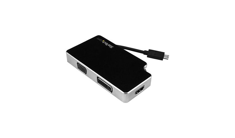 StarTech.com USB C to VGA, HDMI or DVI Adapter - 4K USB C Multiport Adapter