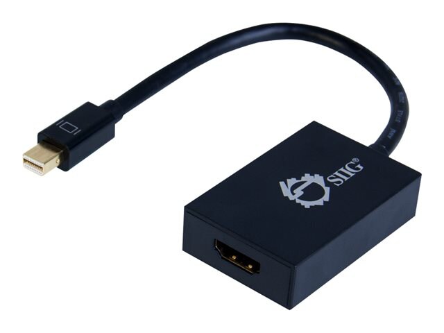 SIIG Active Adapter - video / audio adapter - DisplayPort / HDMI - 5.9 in