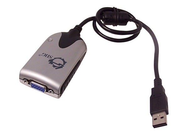 SIIG USB 2.0 to VGA external video adapter - MCT Trigger II - 16 MB