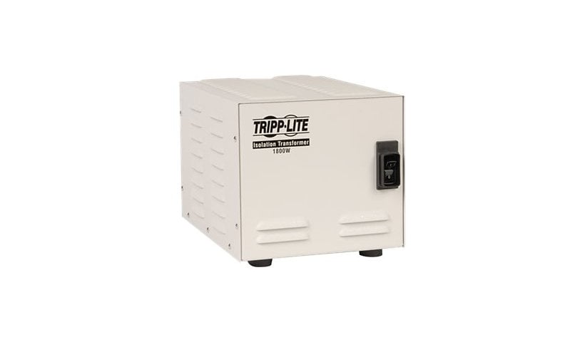 Tripp Lite 1800W Isolation Transformer Hopsital Medical with Surge 120V 6 Outlet 10ft Cord HG TAA GSA - surge protector