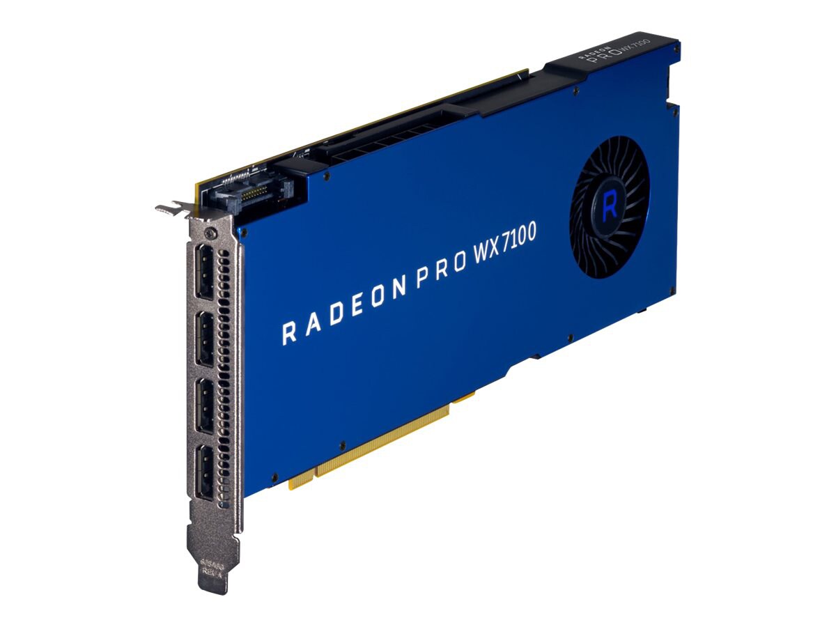 AMD Radeon Pro WX 7100 graphics card - Radeon Pro WX 7100 - 8 GB