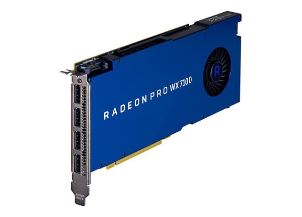 AMD Radeon Pro WX 7100 graphics card - Radeon Pro WX 7100 - 8 GB