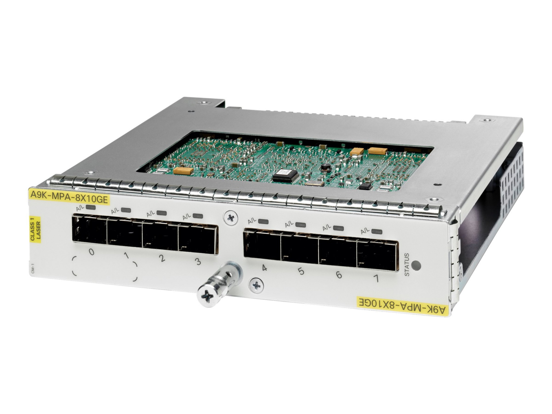 Cisco 8-port 10-Gigabit Ethernet Modular Port Adapter - expansion module - 10 Gigabit SFP+ x 8