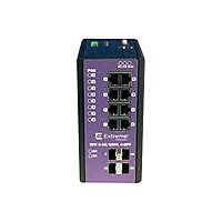 Extreme Networks ExtremeSwitching Industrial Ethernet Switches ISW 8-10/100P, 4-SFP - switch - 8 ports - managed