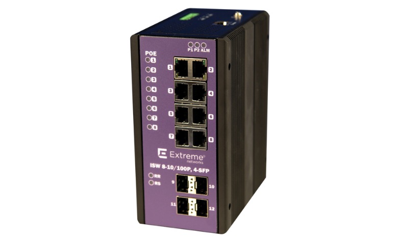 Extreme Networks ExtremeSwitching Industrial Ethernet Switches ISW