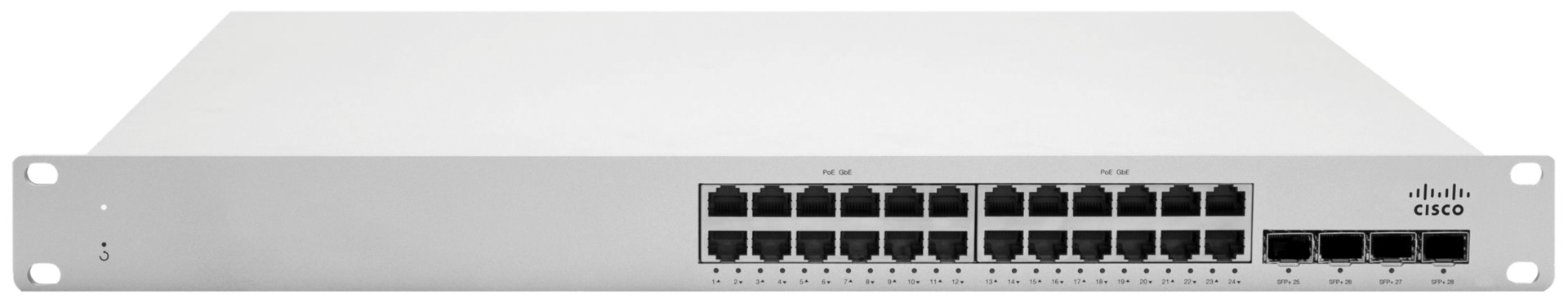 Cisco Meraki Cloud Managed MS225-24P - switch - 24 ports - managed - rack-m