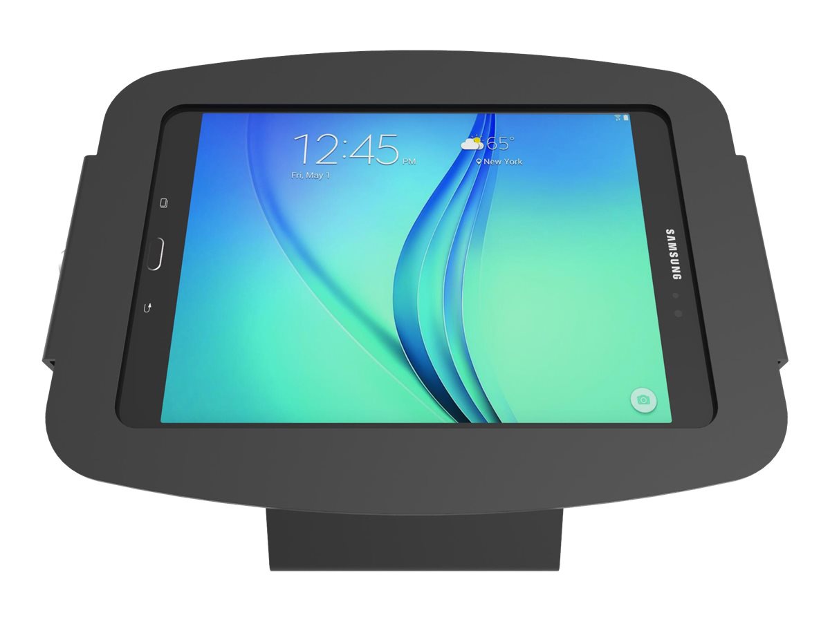 Compulocks Space 45° - Galaxy Tab A 8" Wall Mount / Counter Top Kiosk - Black - enclosure