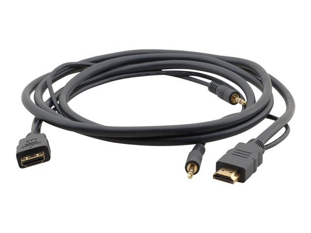 Kramer C-MHMA/MHMA Series C-MHMA/MHMA-15 - HDMI with Ethernet cable - HDMI / audio - 15 ft