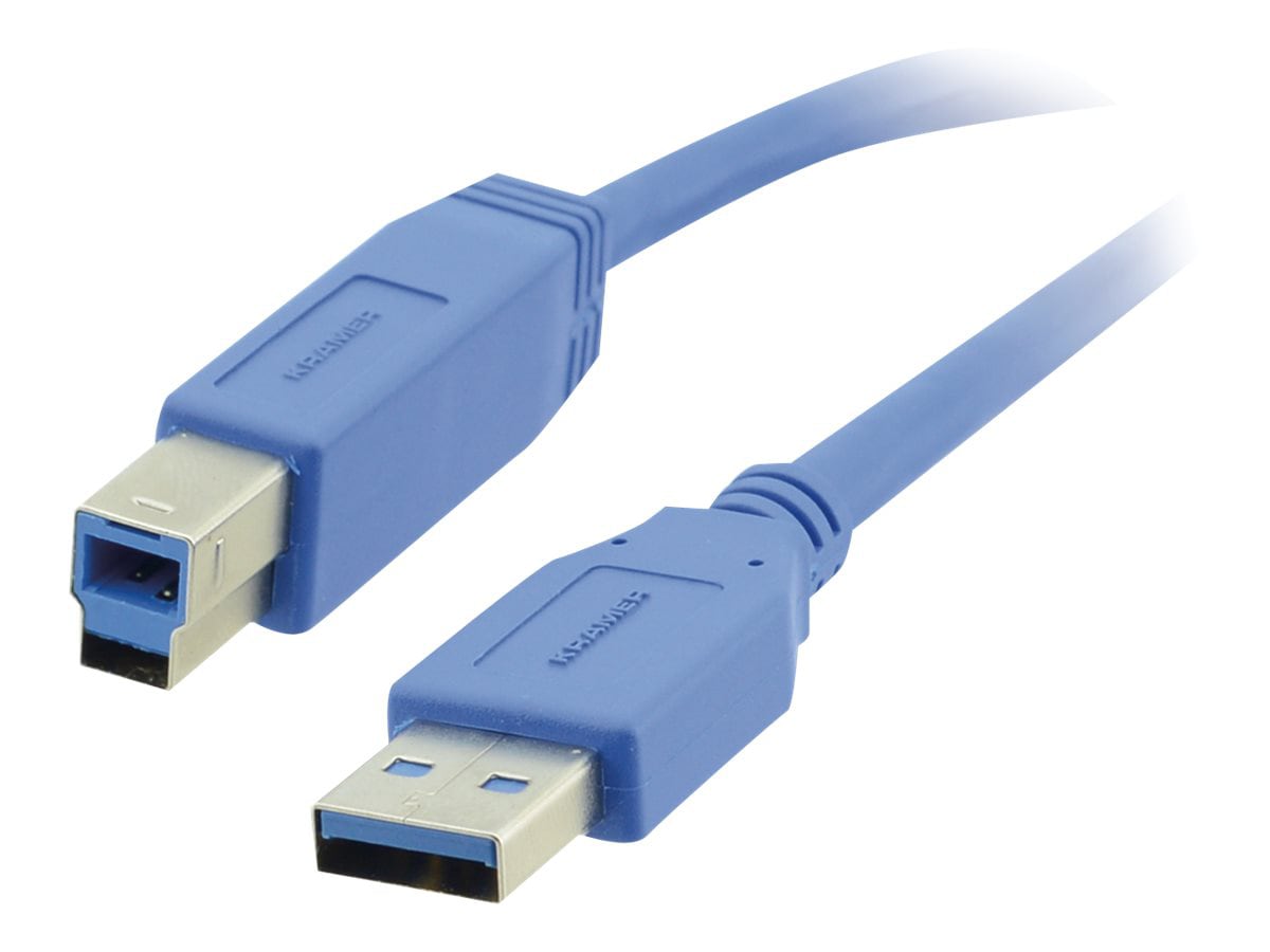 Kramer C-USB3/AB Series C-USB3/AB-15 - USB cable - USB Type A to USB Type B - 15 ft