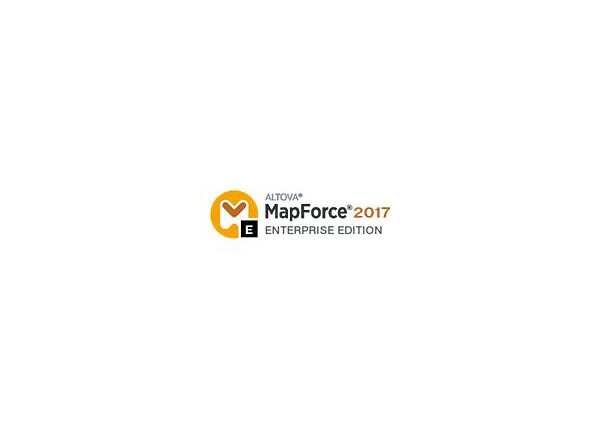 Altova MapForce 2017 Enterprise Edition - license - 1 concurrent user