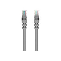 Belkin Cat6 15ft Grey Ethernet Patch Cable, UTP, 24 AWG, Snagless, Molded, RJ45, M/M, 15'