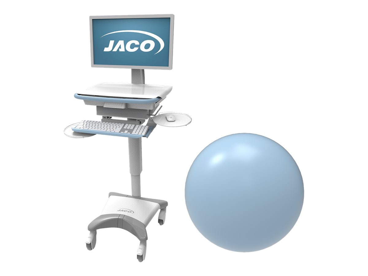JACO Customization, Accent Color, Pastel Blue, RAL5024, Antimicrobial Powder Coat, Smooth Gloss, (default color) - setup