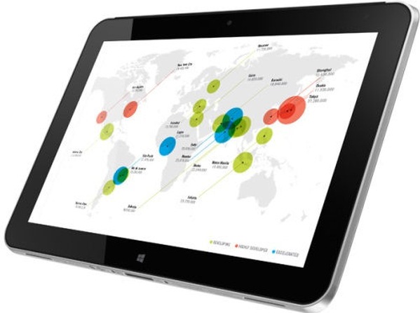 HP ElitePad 1000 G2 - 10.1" - Atom Z3795 - 4 GB RAM - 64 GB SSD - with HP Retail Case for ElitePad