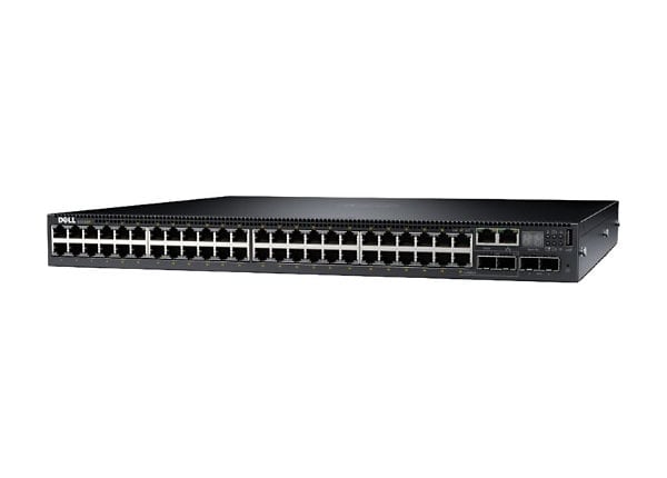 Dell Networking N3048P - switch - 48 ports - managed - rack-mountable