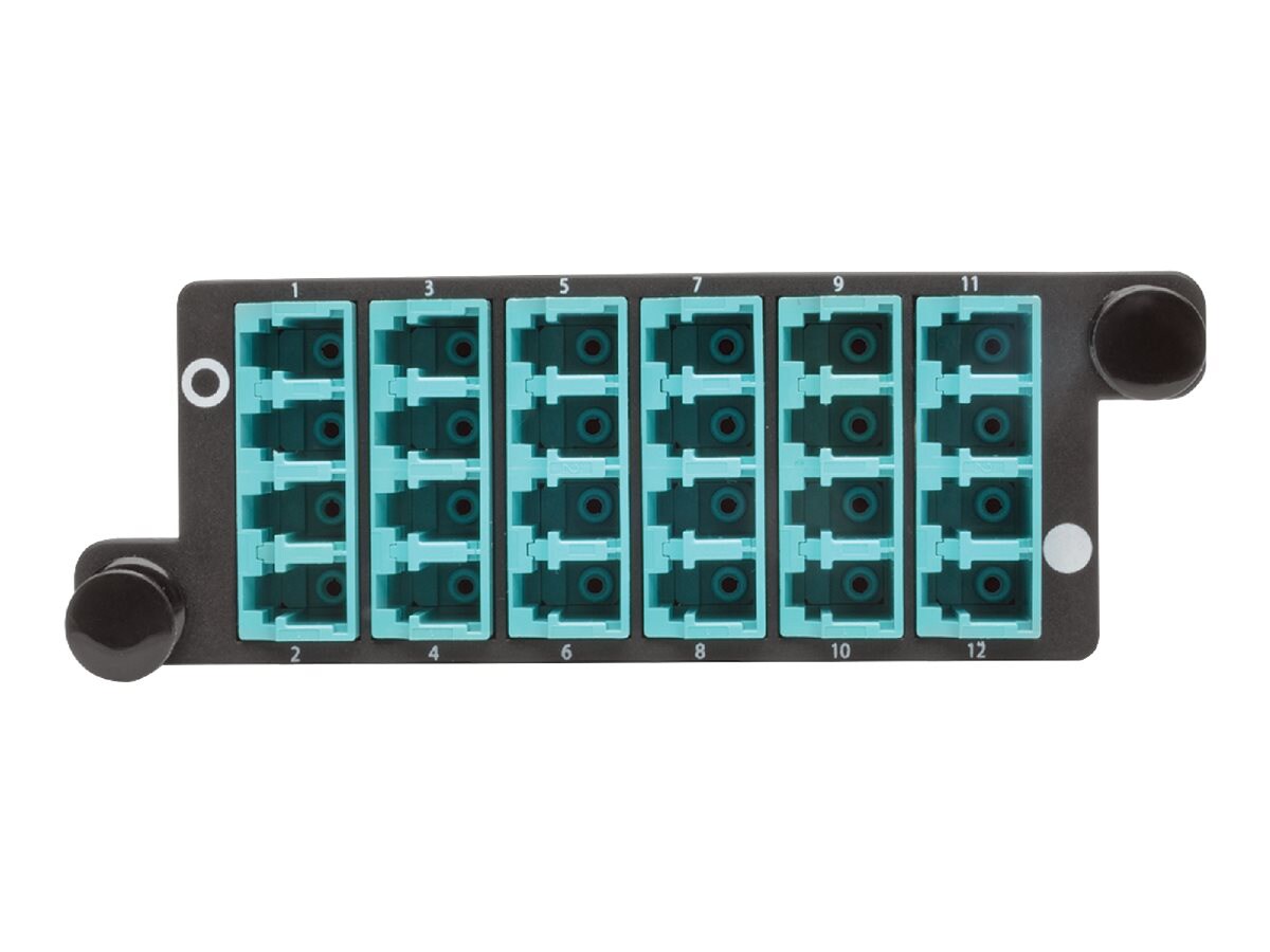 Tripp Lite 40GB -10GB Breakout Cassette x3 8-Fiber OM4 MTP/MPO to 12 LC Dup - fiber optic cassette