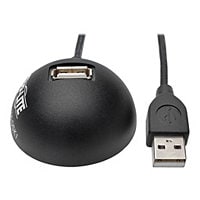 Tripp Lite 5ft 1-Port USB 2.0 Hi-Speed Desktop Gold A/A Extension Cable M/F