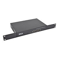 Tripp Lite 5-Port 10/100/1000 Mbps 1U Rack-Mount/Desktop Gigabit Ethernet Unmanaged Switch with PoE - switch - 5 ports -