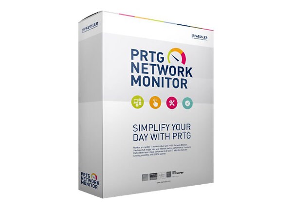 PRTG Network Monitor XL5 - license + 3 Years Maintenance - unlimited sensors, up to 5 core server installations of one