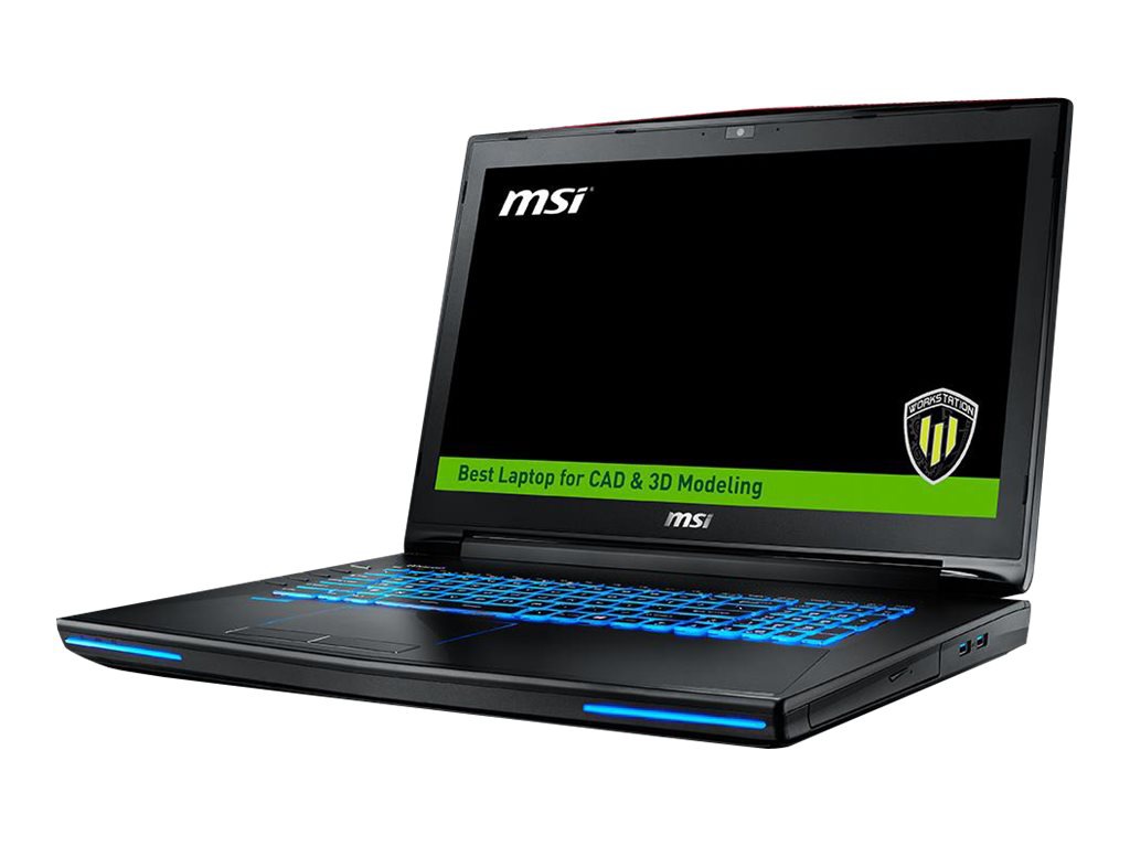 MSI WT72 6QL 400US - 17.3" - Xeon E3-1505MV5 - 32 GB RAM - 128 GB SSD + 1 TB HDD