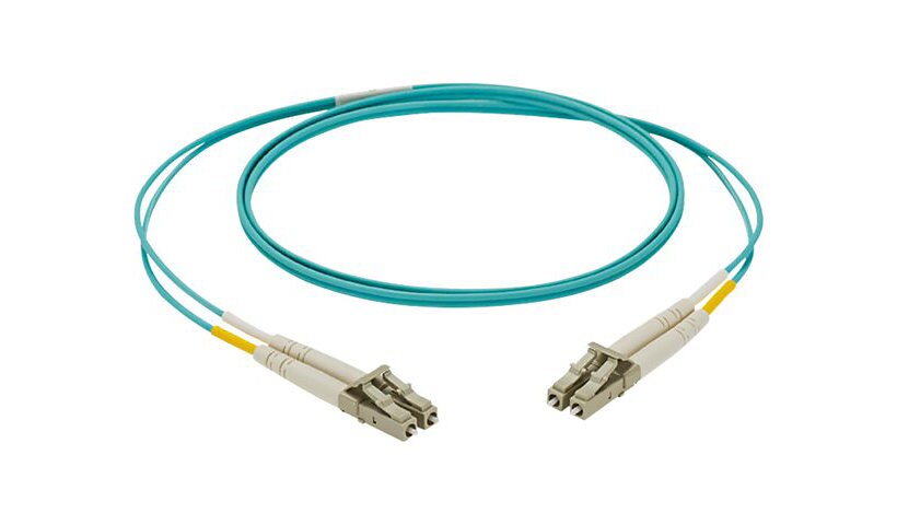 Panduit NetKey patch cable - 1 m - aqua