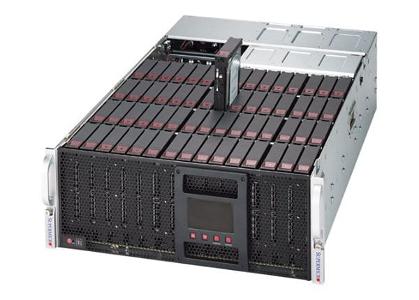 Supermicro SuperStorage Server 6048R-E1CR60N - rack-mountable - no CPU - 0 MB - 0 GB