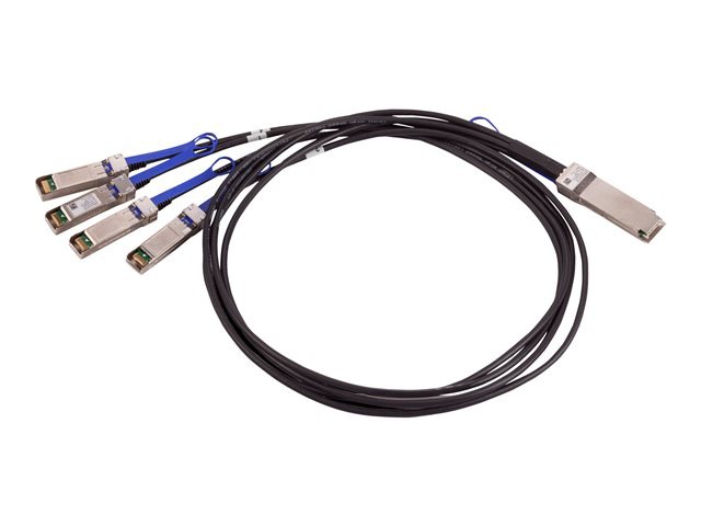 Mellanox Hybrid Passive Copper - 100GBase direct attach cable - 16.4 ft - black