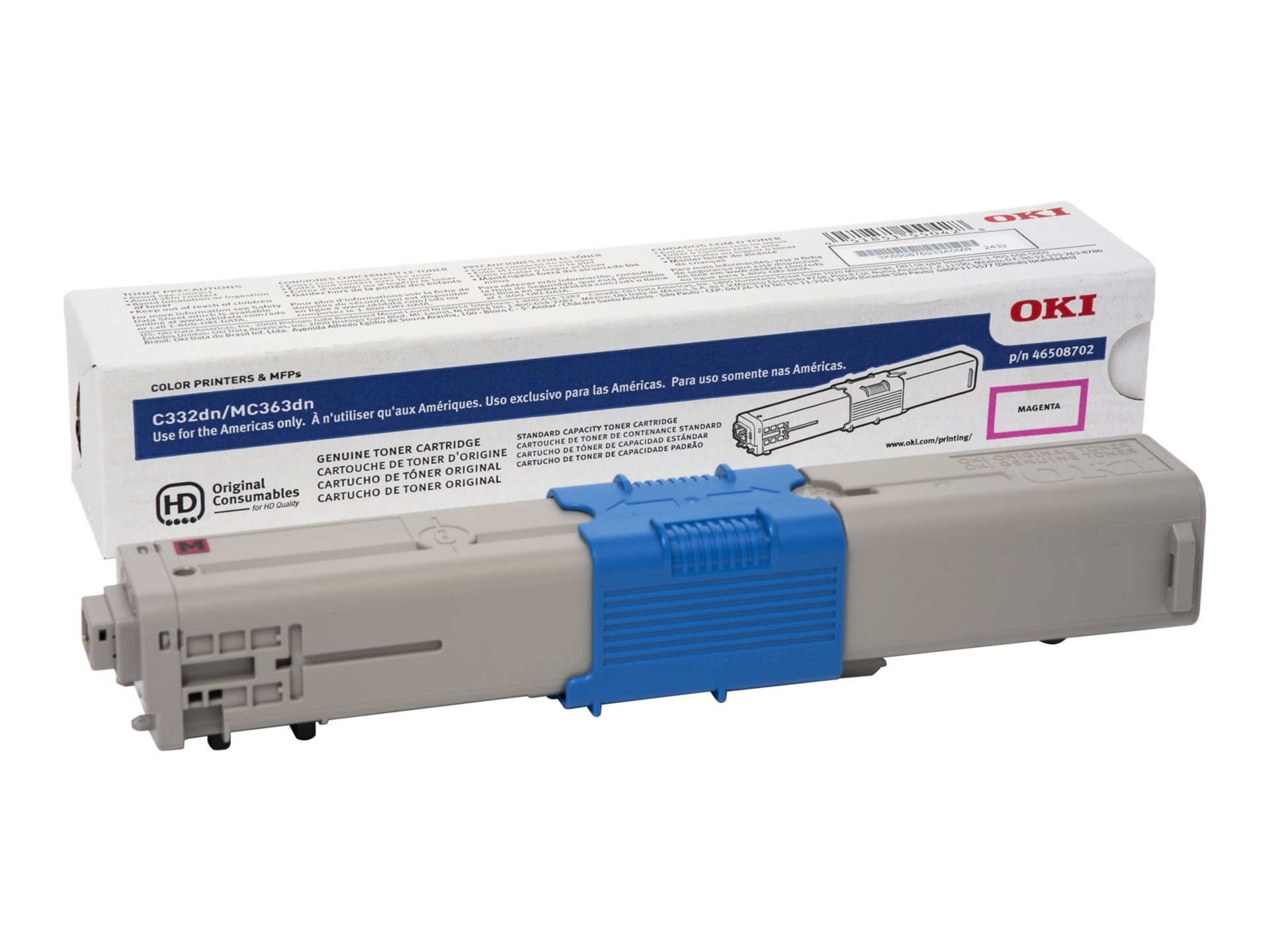 OKI C332/MC363 3K TONER ISO MAGENTA