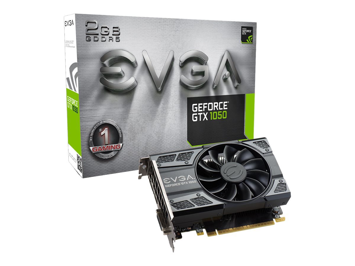 EVGA GeForce GTX 1050 Gaming - graphics card - NVIDIA GeForce GTX 1050 - 2