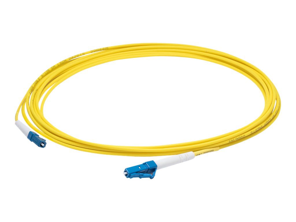 Proline 2m LC (M) to LC (M) Yellow OS2 Simplex Fiber OFNR Patch Cable