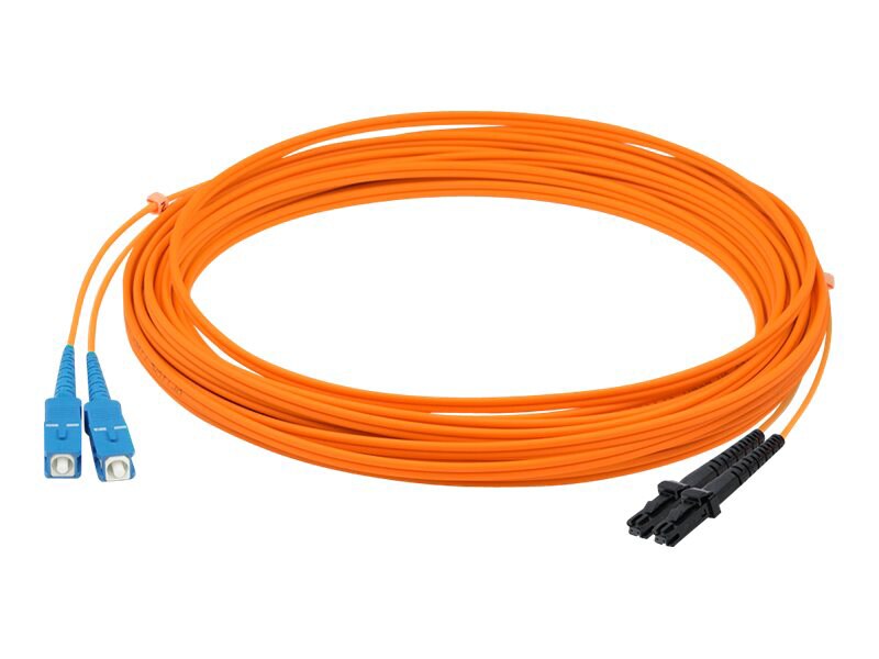 Proline 2m MT-RJ (M) to SC (M) Orange OM1 Duplex Fiber OFNR Patch Cable
