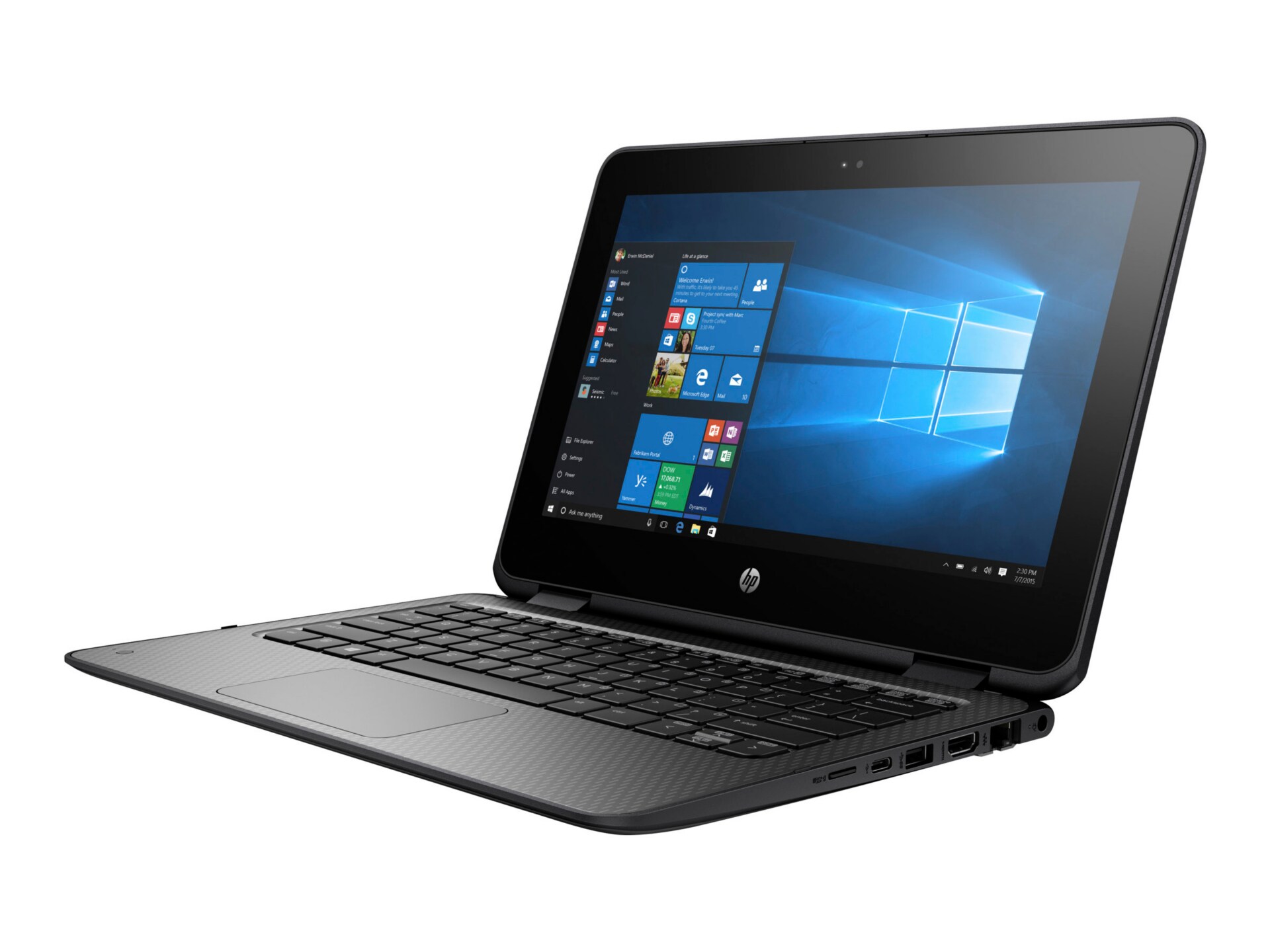 HP ProBook x360 11 G1 - Education Edition - 11.6" - Celeron N3350 - 4 GB RAM - 128 GB SSD - QWERTY US