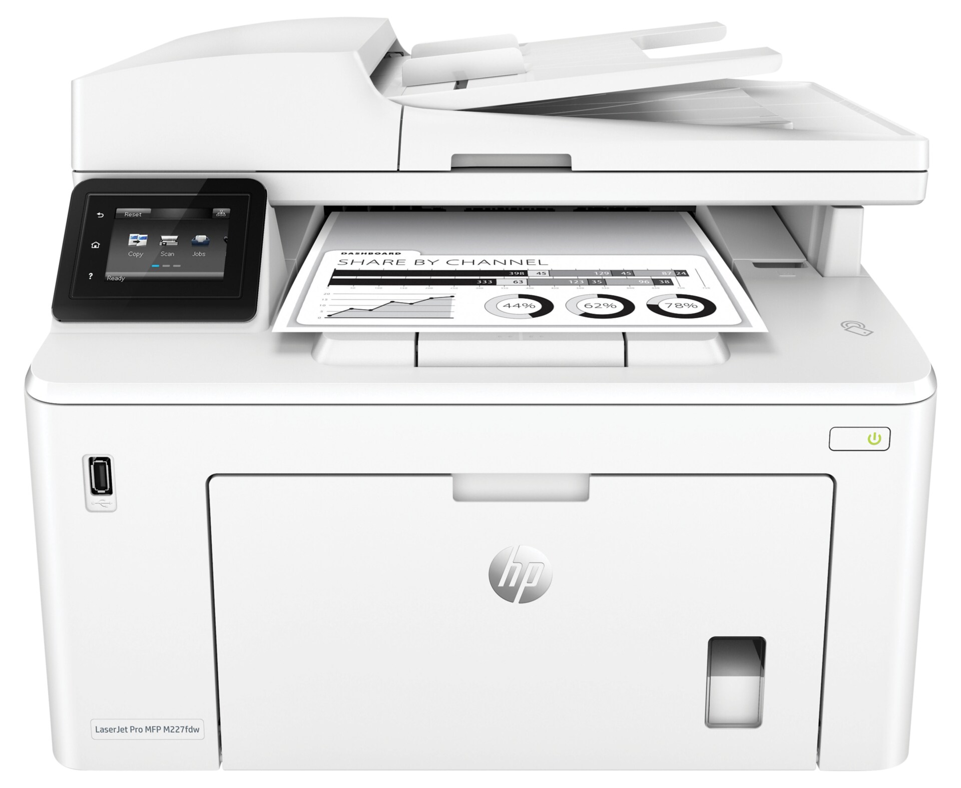 HP LaserJet Pro MFP M227fdw - imprimante multifonctions - Noir et blanc