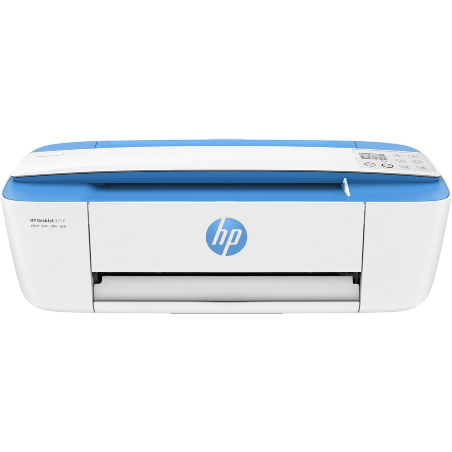 HP Deskjet 3755 Wireless Inkjet Multifunction Printer-Color-Copier/Scanner-19 ppm Mono/15 ppm Color Print-4800x1200