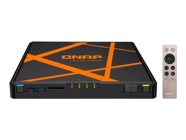QNAP TBS-453A M.2 SSD NASbook - NAS server - 0 GB